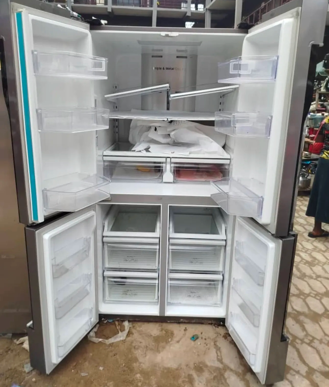 Samsung 850 liters side by side inverter refrigerator