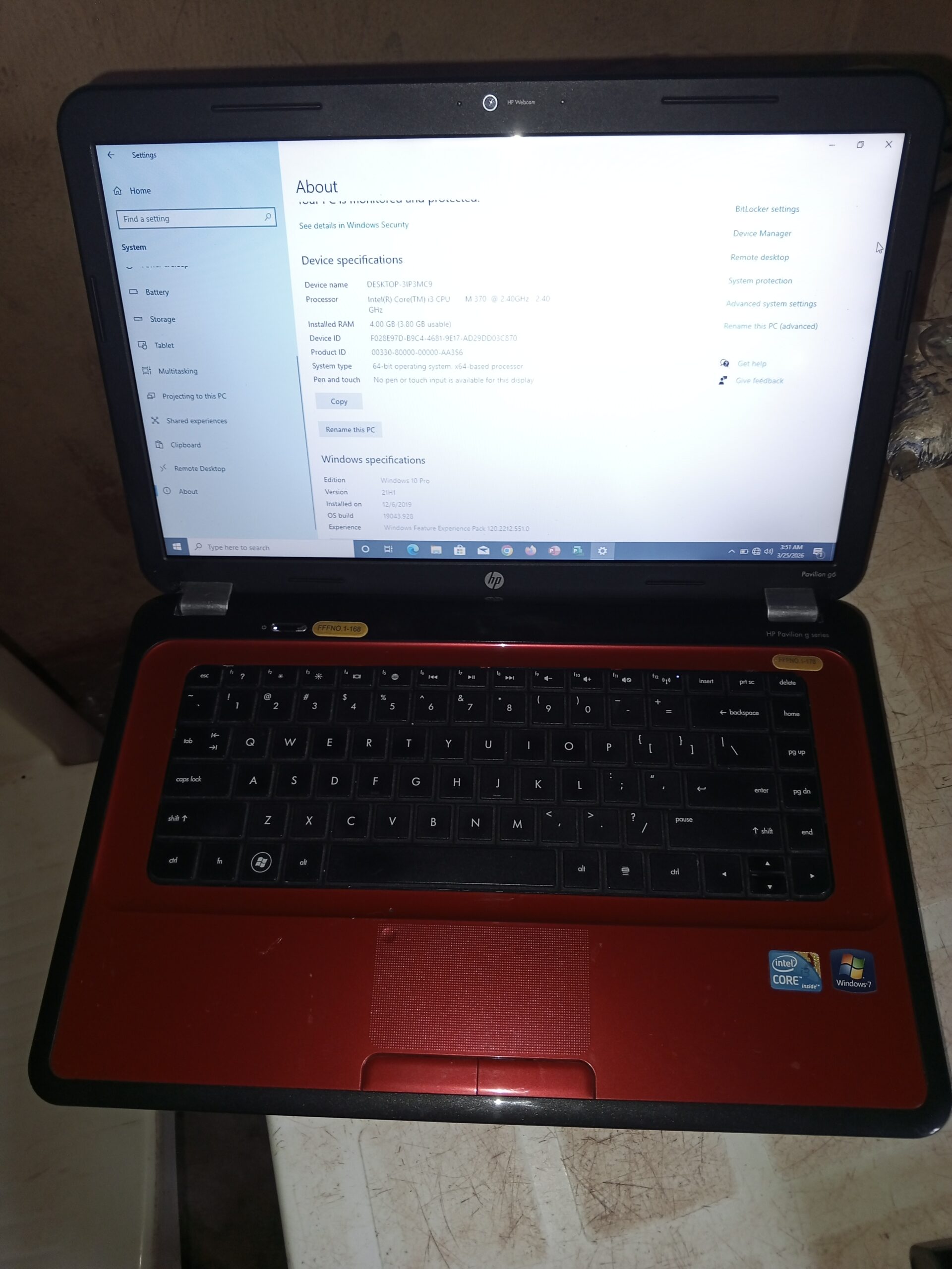 Laptop Hp